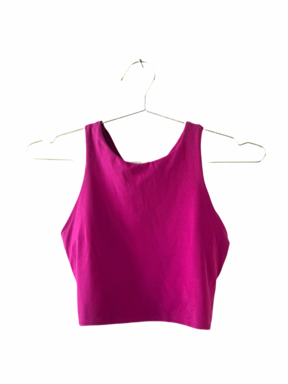 Athleta Magenta Conscious Crop Tank Size S - Picture 2 of 4